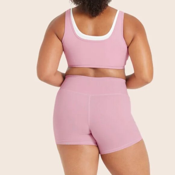 Set Active Formcloud Cloud Shorts - Cowgirl Pink Small NWT - Picture 3 of 7